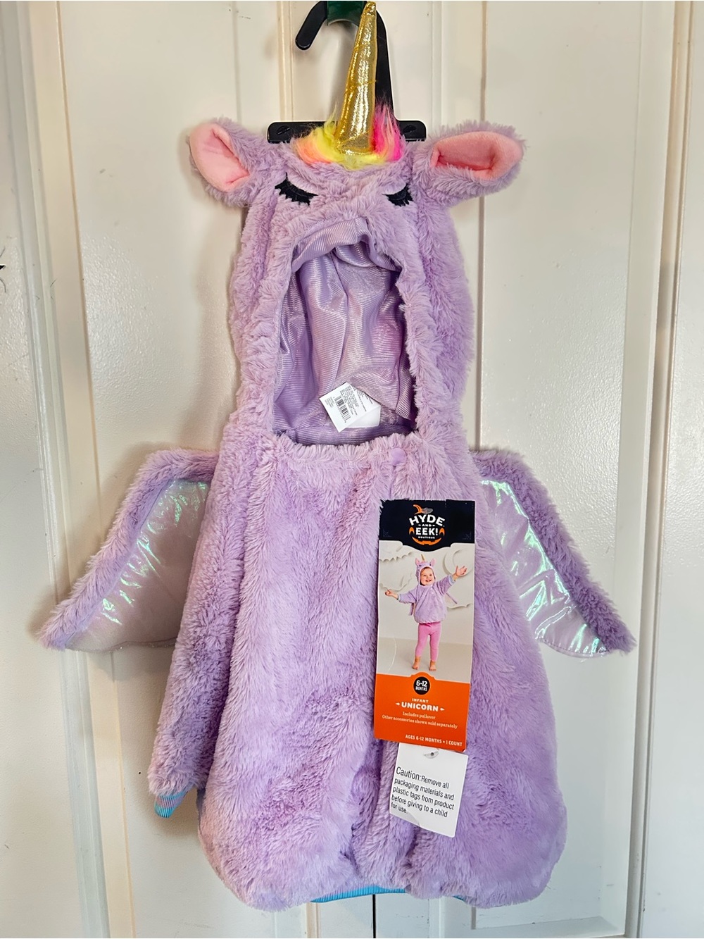Hyde & Eek Infant Unicorn Pullover Sz 6-12 Months Costume Halloween Warm New